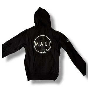 Maui and Sons Evolution of Shark Man Zip-Up Hoodie